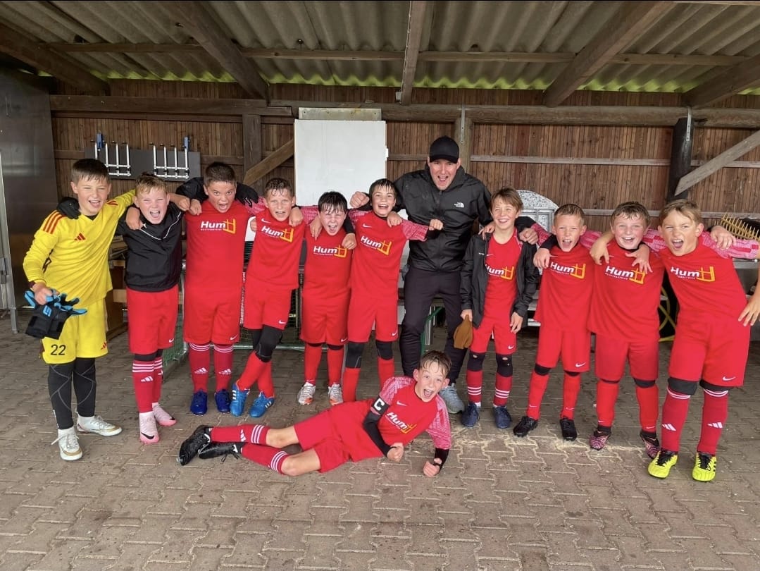 Mannschaftsbild der E1-Junioren 2025/2026